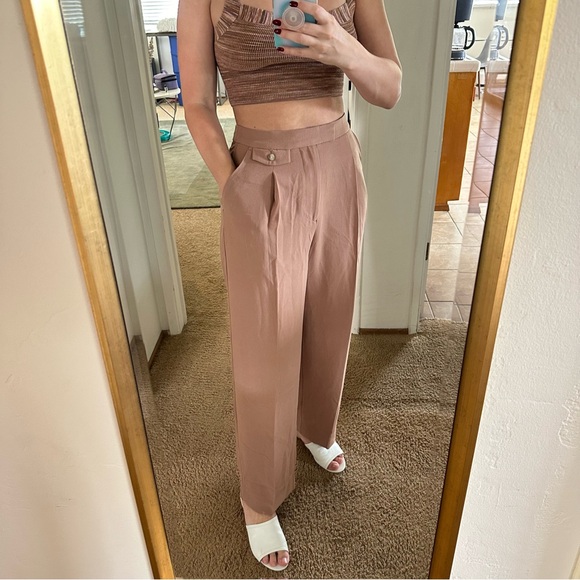 NWT Madewell Rosedale High-Rise Straight Pant in Crepe - Picture 8 of 15